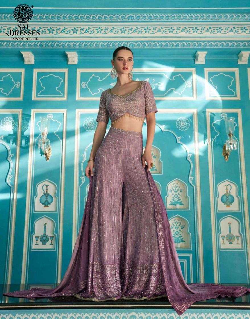 LUXURIOUS GEORGETTE READYMADE PLAZZO SET WITH EMBROIDERED BLOUSE AND DUPATTA, PERFECT FOR WEDDINGS & CELEBRATIONS