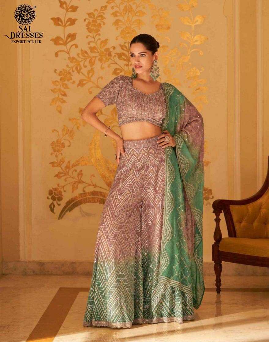 LUXURIOUS GEORGETTE READYMADE PLAZZO SET WITH EMBROIDERED BLOUSE AND DUPATTA, PERFECT FOR WEDDINGS & CELEBRATIONS