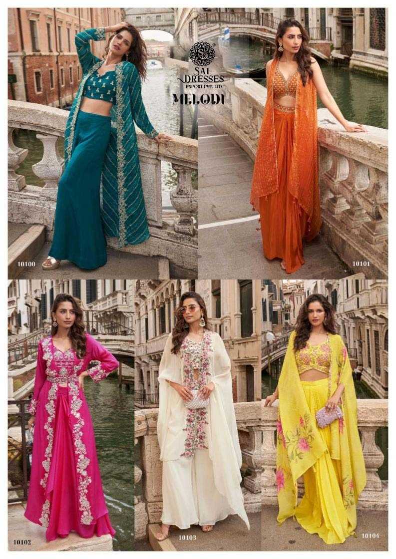 STEP INTO FUSION GLAMOUR WITH “MELODI” – A LUXURIOUS COLLECTION THAT PERFECTLY BLENDS MODERN CHARM AND ETHNIC GRACE.