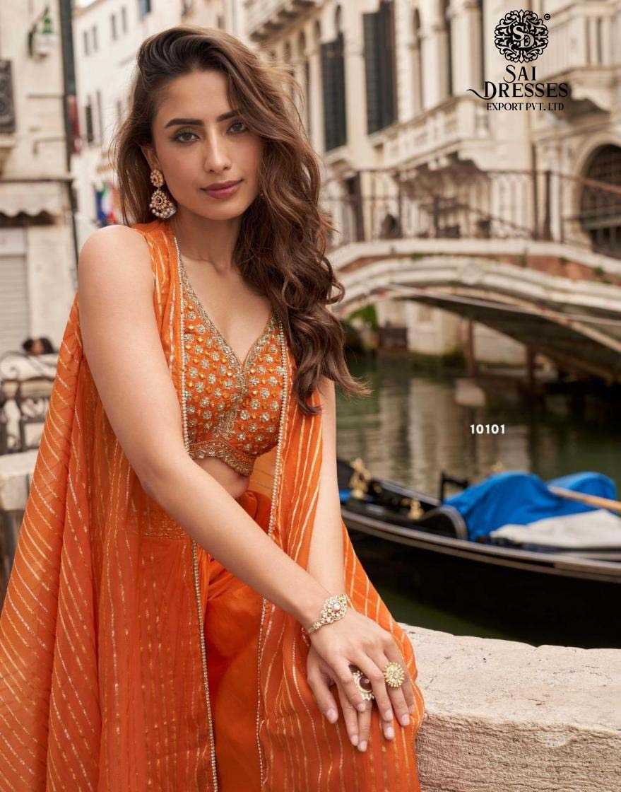 STEP INTO FUSION GLAMOUR WITH “MELODI” – A LUXURIOUS COLLECTION THAT PERFECTLY BLENDS MODERN CHARM AND ETHNIC GRACE.