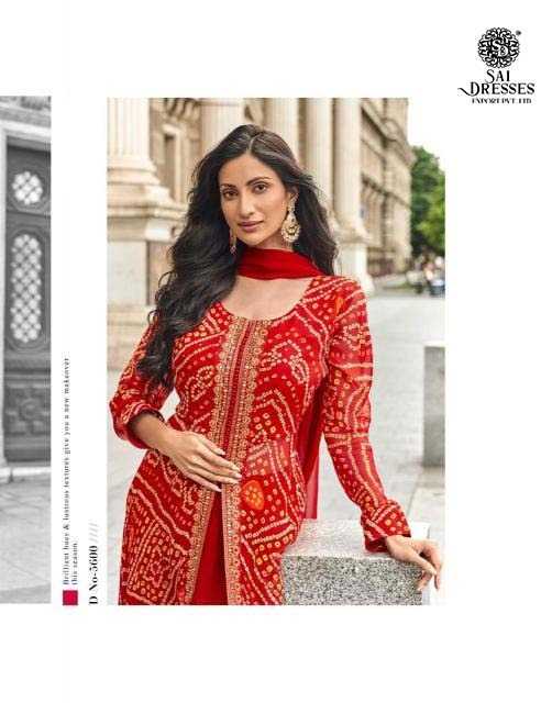 STUNNING BANDHANI ELEGANCE THAT CELEBRATES COLOR, CULTURE, AND CONFIDENCE.