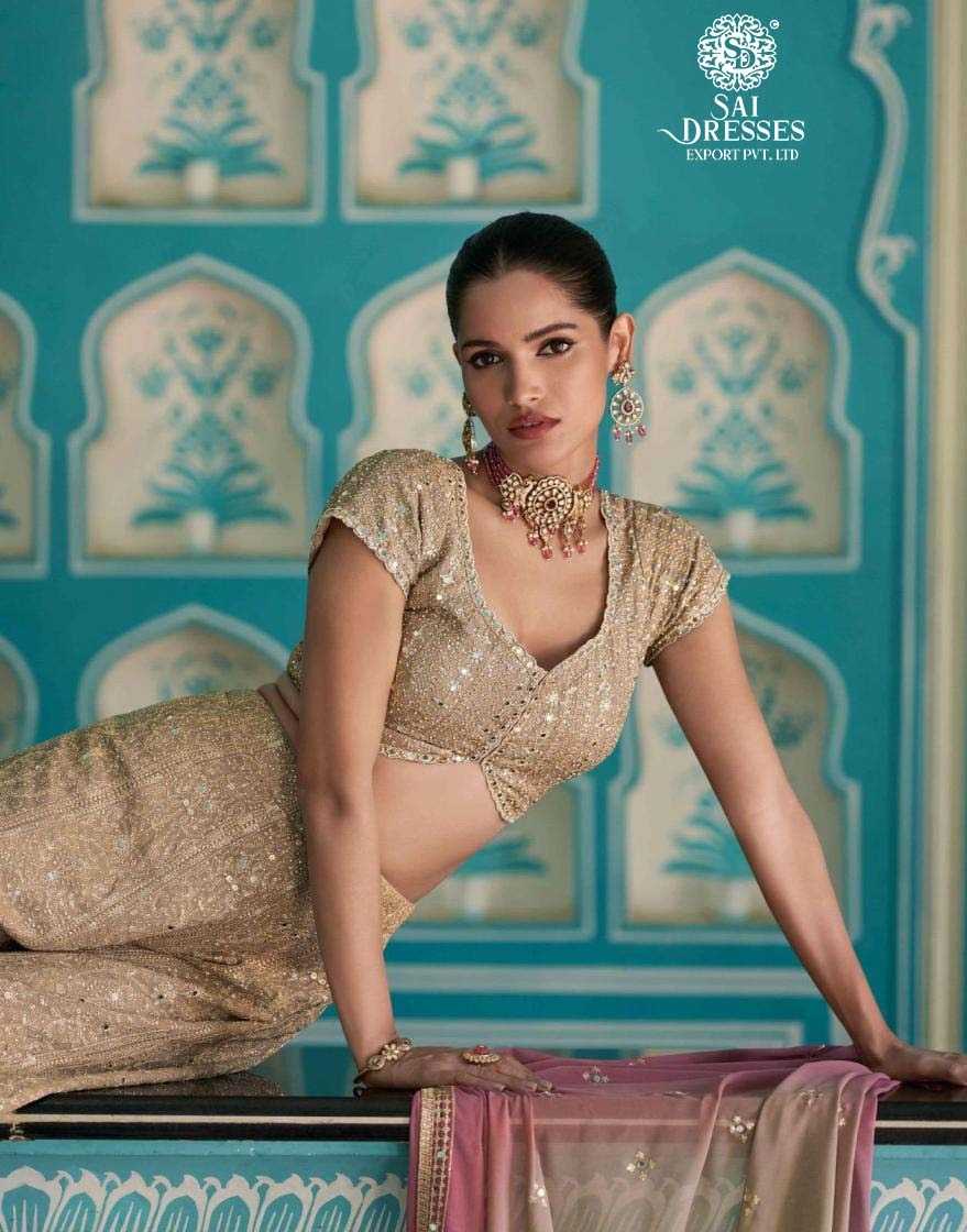 PREMIUM DESIGNER GEORGETTE PLAZZO SETS WITH HEAVY SEQUIN AND THREAD EMBROIDERY – A PERFECT FUSION OF WESTERN ELEGANCE AND TRADITIONAL GLAMOUR.