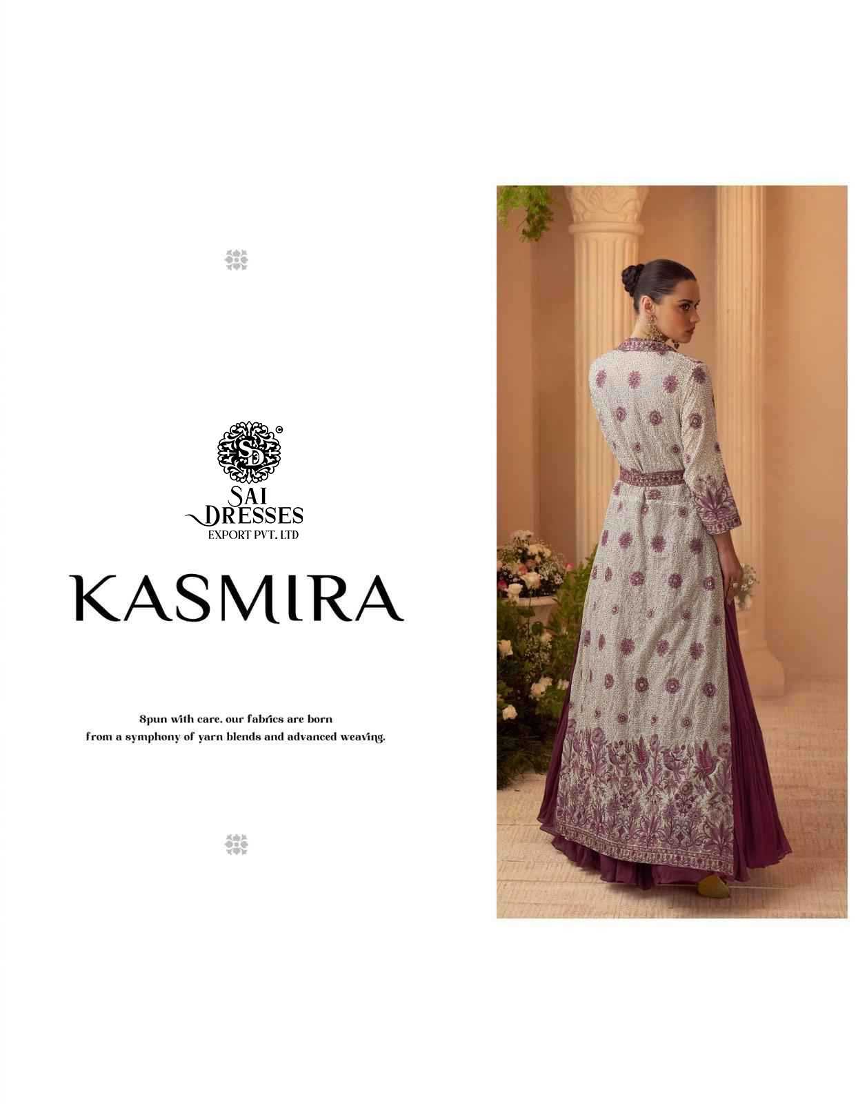 PREMIUM REAL CHINON SILK DESIGNER JACKET GOWN SET WITH HEAVY ALL-OVER EMBROIDERY – LUXURY FESTIVE & WEDDING WEAR COLLECTION