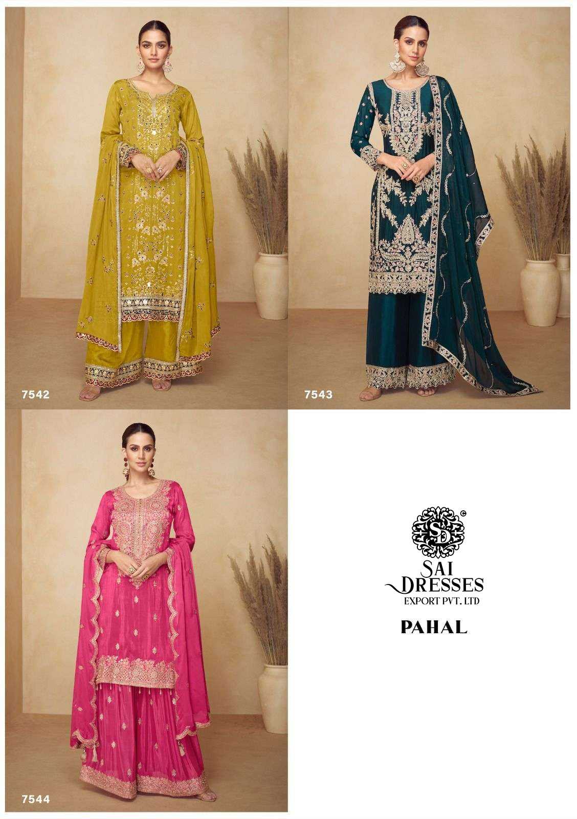 PREMIUM REAL CHINON SILK HEAVY EMBROIDERED KURTI WITH MATCHING PLAZZO AND DUPATTA – LUXURY FESTIVE AND PARTY WEAR COLLECTION