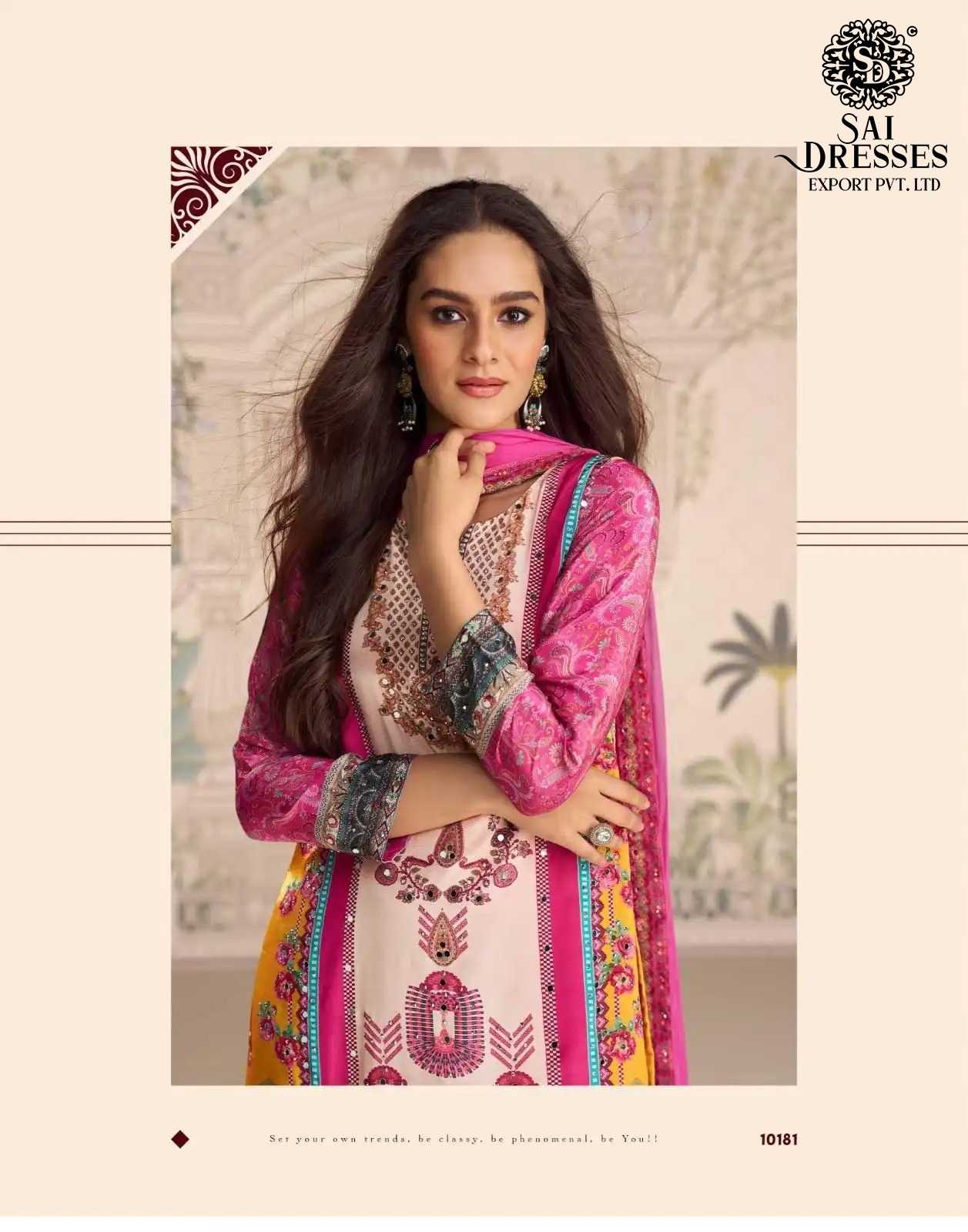 PREMIUM REAL CREPE SILK DIGITAL PRINT AND HEAVY EMBELLISHED KURTI WITH MATCHING SHARARA AND DESIGNER DUPATTA 