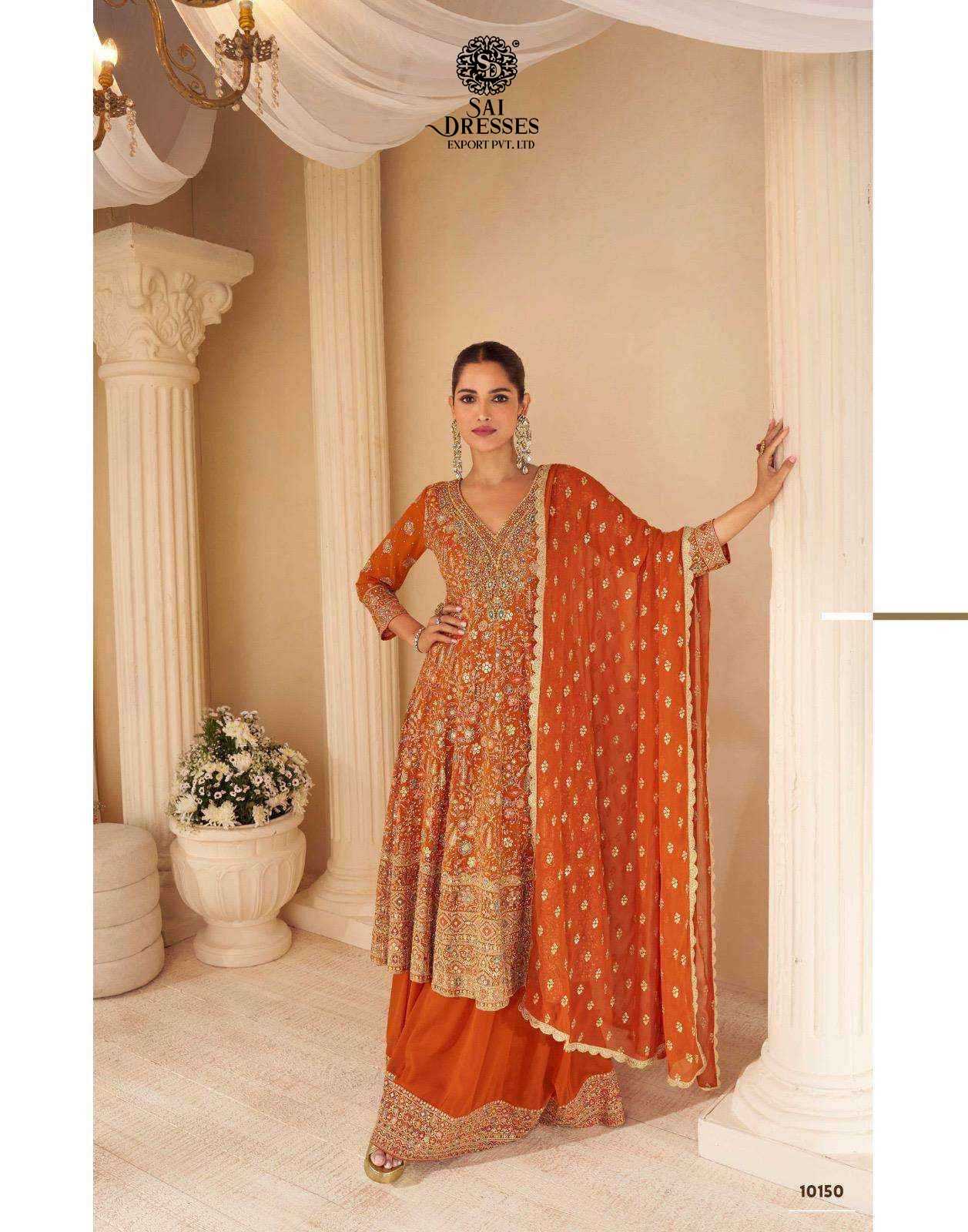 PREMIUM REAL GEORGETTE HEAVY SEROSKI ZARKAN EMBELLISHED GARARA WITH MATCHING DUPATTA – LUXURY FESTIVE AND PARTY WEAR COLLECTION