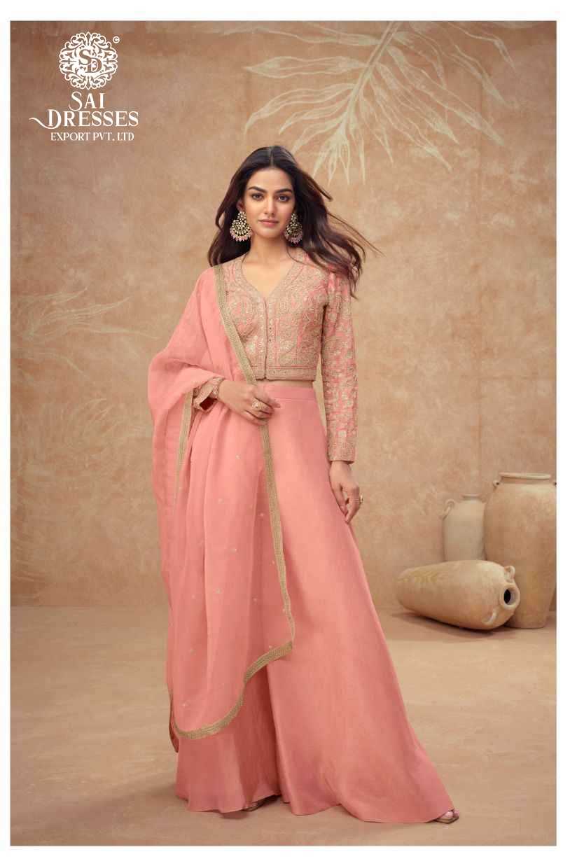 PREMIUM REAL SIMAR HEAVY EMBROIDERY WORK INDO WESTURN WITH MATCHING DUPATTA – ELEGANT FESTIVE AND PARTY WEAR COLLECTION