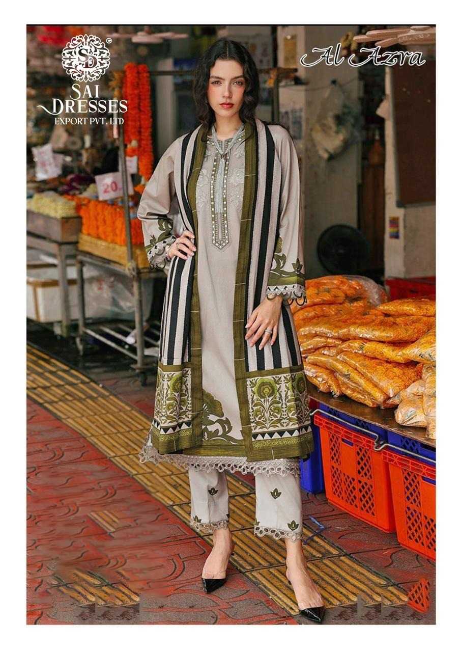 PURE LOW COTTON STONE BEIGE SUIT WITH PREMIUM DIGITAL PRINT, CONTRAST BLACK DUPATTA AND ELEGANT EVERYDAY WEAR LOOK