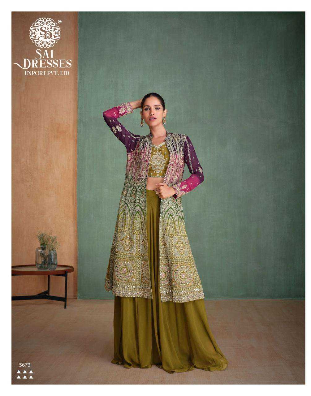 REAL PREMIUM CHINON SILK LEHENGA SET WITH FRONT AND BACK HEAVY EMBROIDERY AND CANCAN – DESIGNER FESTIVE & WEDDING WEAR COLLECTION