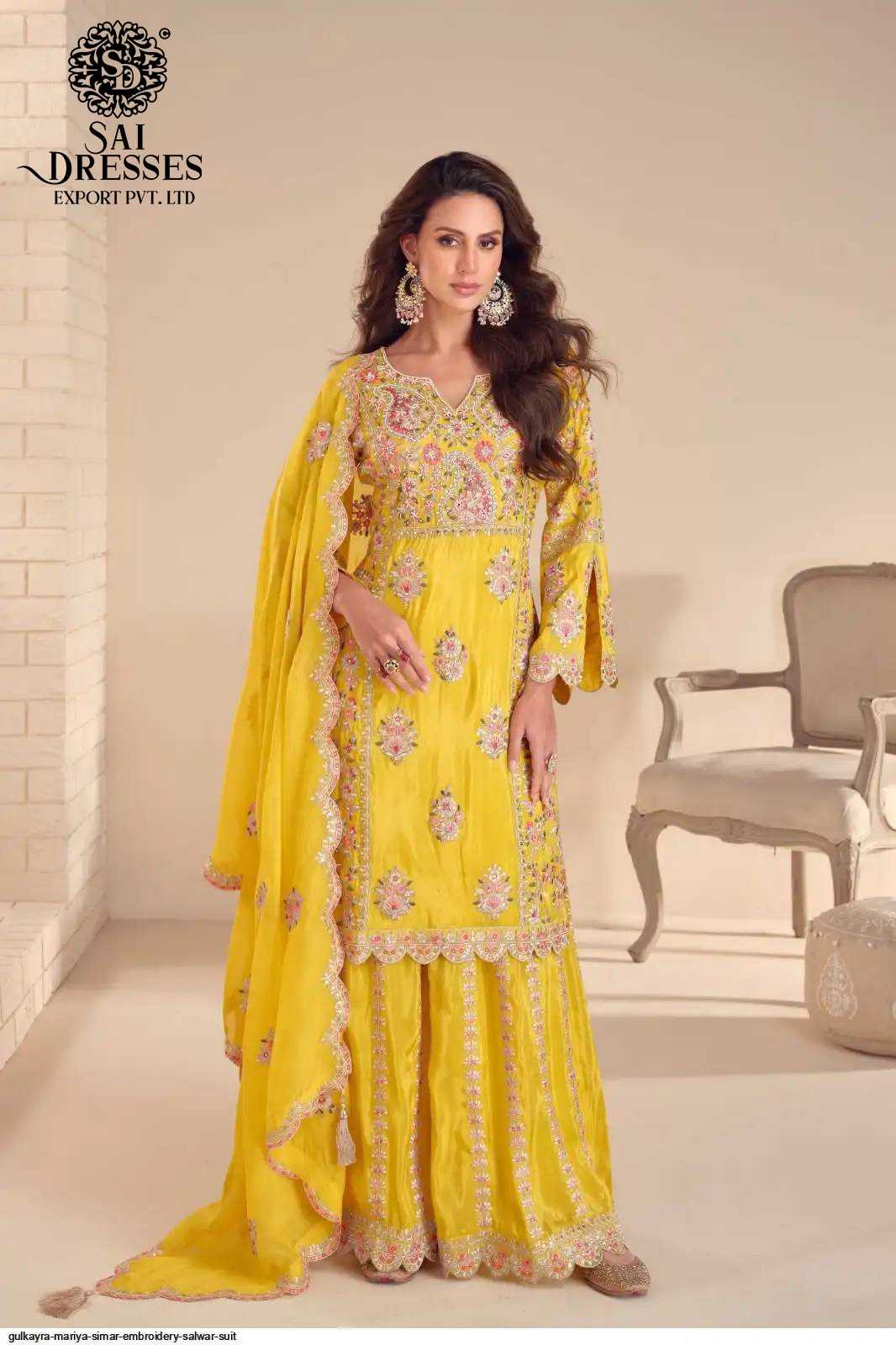 REAL SIMAR DESIGNER SALWAR SUIT WITH HEAVY EMBROIDERY AND HAND WORK – PREMIUM FESTIVE & WEDDING WEAR COLLECTION