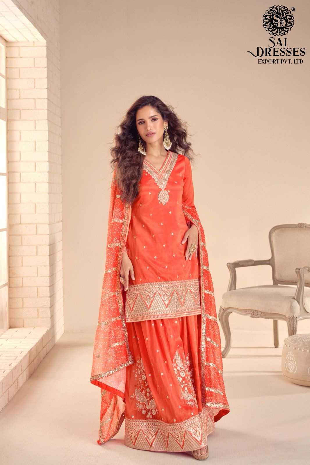 REAL SIMAR DESIGNER SALWAR SUIT WITH HEAVY EMBROIDERY AND HAND WORK – PREMIUM FESTIVE & WEDDING WEAR COLLECTION BY SAI DRESSES