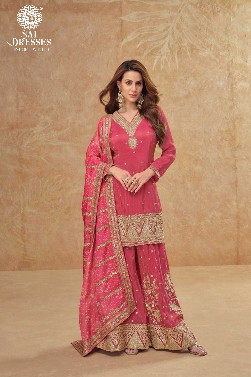 REAL SIMAR DESIGNER SALWAR SUIT WITH HEAVY EMBROIDERY AND HAND WORK – PREMIUM FESTIVE & WEDDING WEAR COLLECTION BY SAI DRESSES