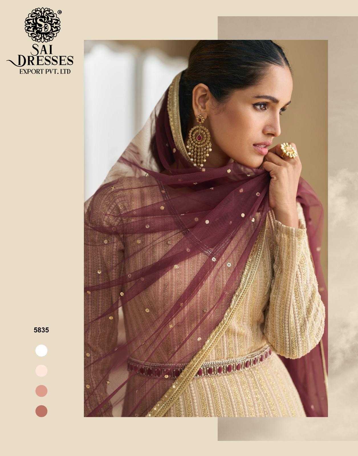 LUXURY ETHNIC GOWN COLLECTION FEATURING PURE REAL GEORGETTE FABRIC WITH DUPATTA 