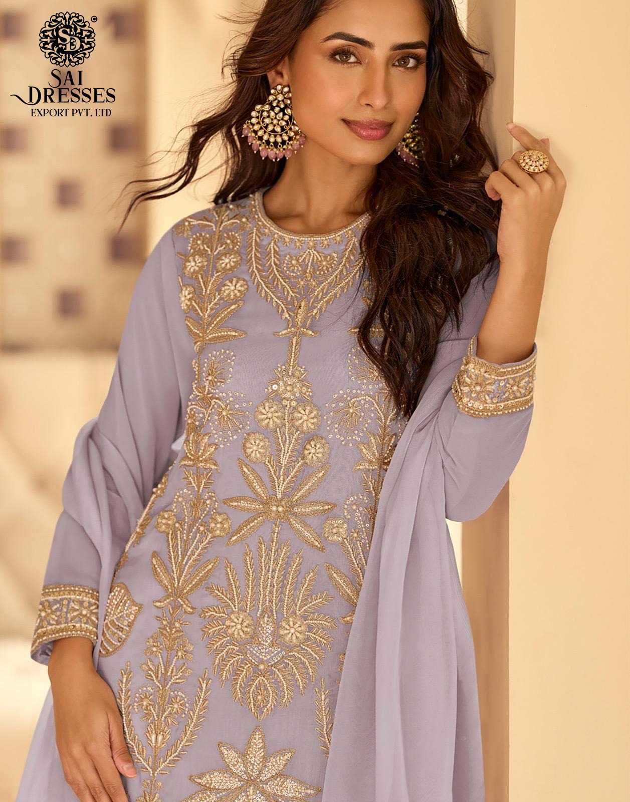 REAL PREMIUM GEORGETTE SALWAR SUIT WITH HEAVY GOLD EMBROIDERY – RISHTA GOLD DESIGNER COLLECTION IN FESTIVE TRENDING COLOURS