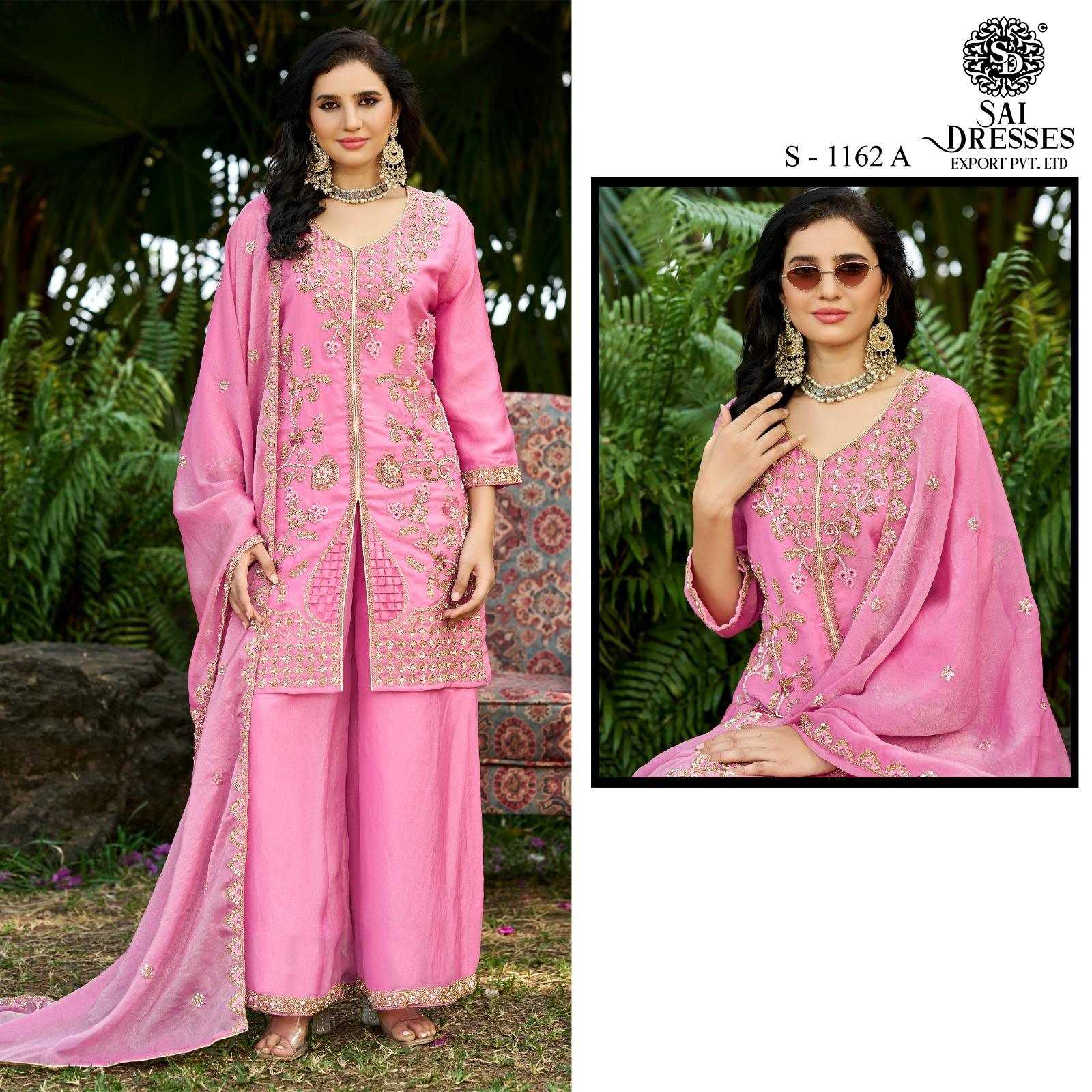 TRENDING N.C. MOSS HEAVY WORK DESIGNER COLLECTION BY SAI DRESSES