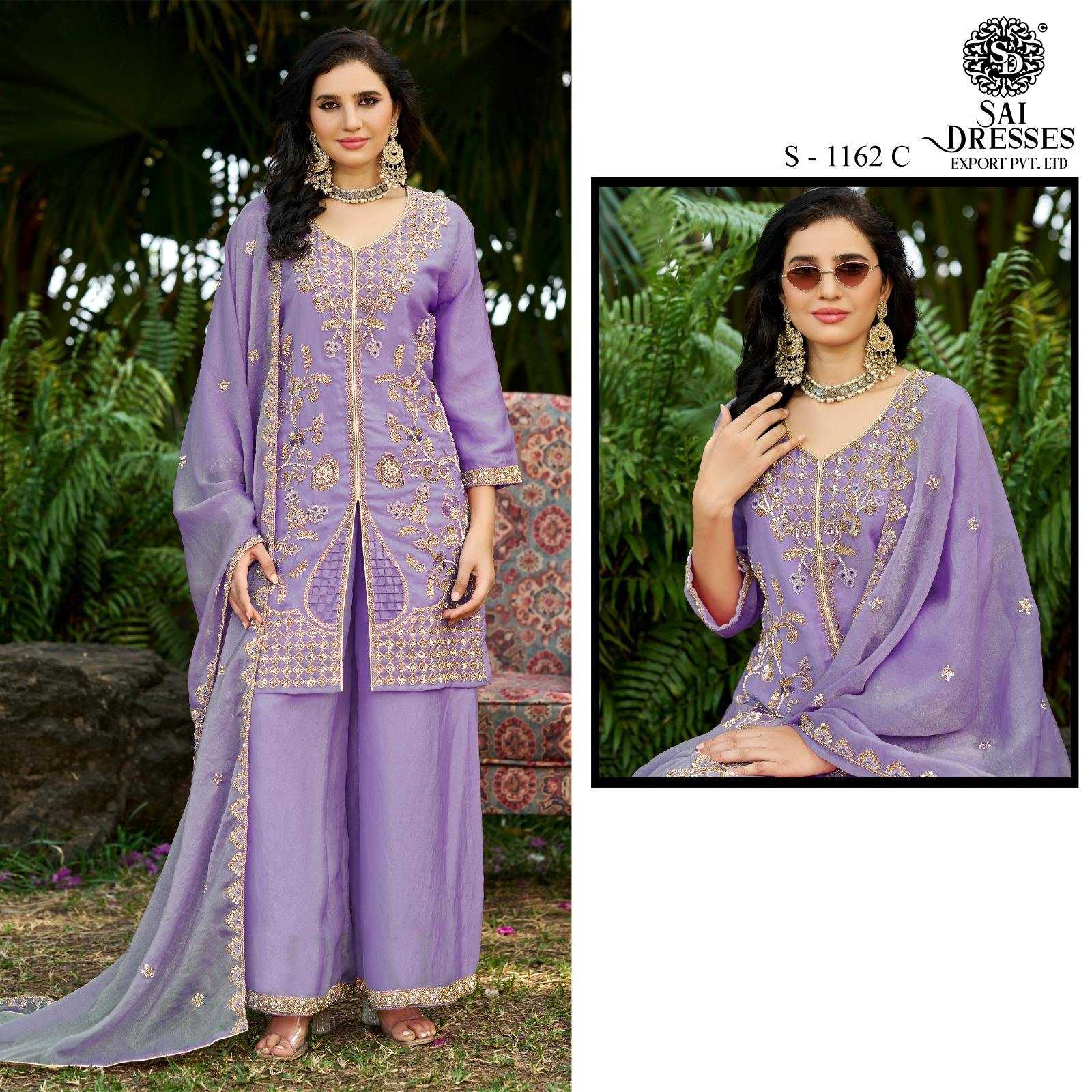 TRENDING N.C. MOSS HEAVY WORK DESIGNER COLLECTION BY SAI DRESSES