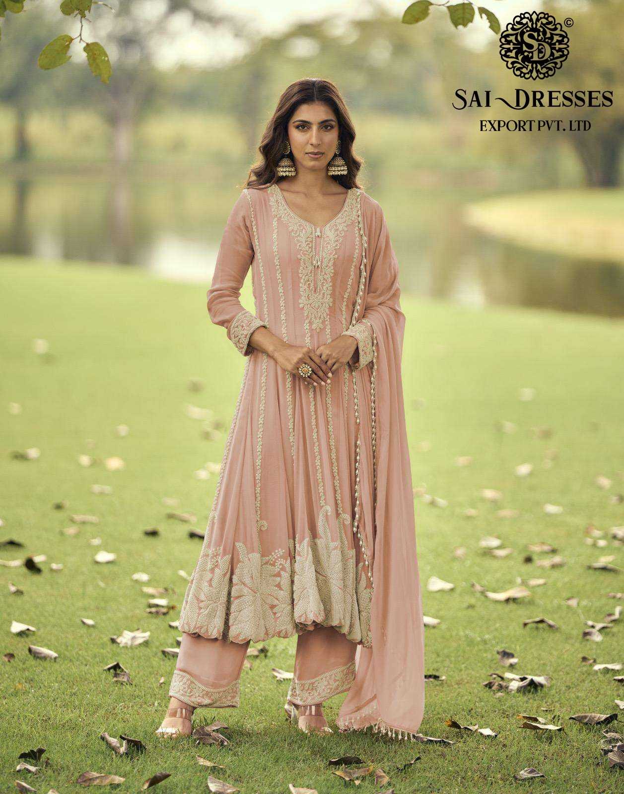 PREMIUM PARTY WEAR REAL GEORGETTE ANARKALI SUIT SET FOR ELEGANT OCCASIONS