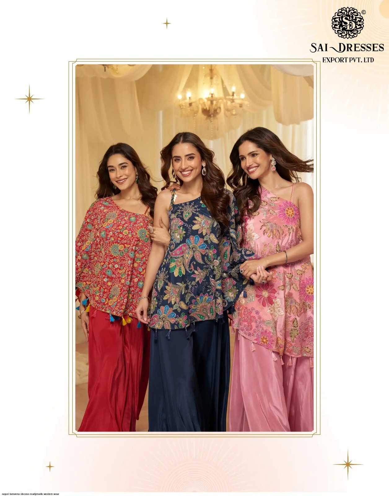 PREMIUM VISCOSE CREPE DESIGNER OUTFIT WITH INTRICATE EMBELLISHED DETAILING