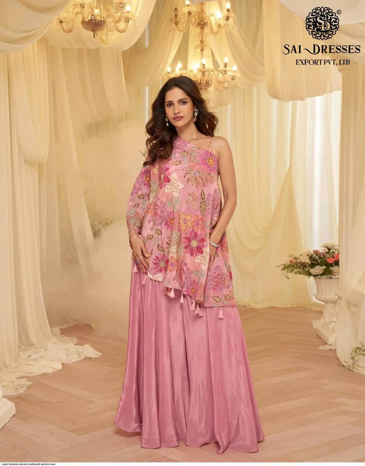 PREMIUM VISCOSE CREPE DESIGNER OUTFIT WITH INTRICATE EMBELLISHED DETAILING