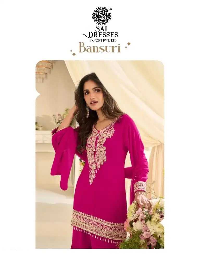 TRENDING PREMIUM REAL GEORGETTE SHARARA SET WITH ELEGANT EMBROIDERY – MULTICOLOR COLLECTION