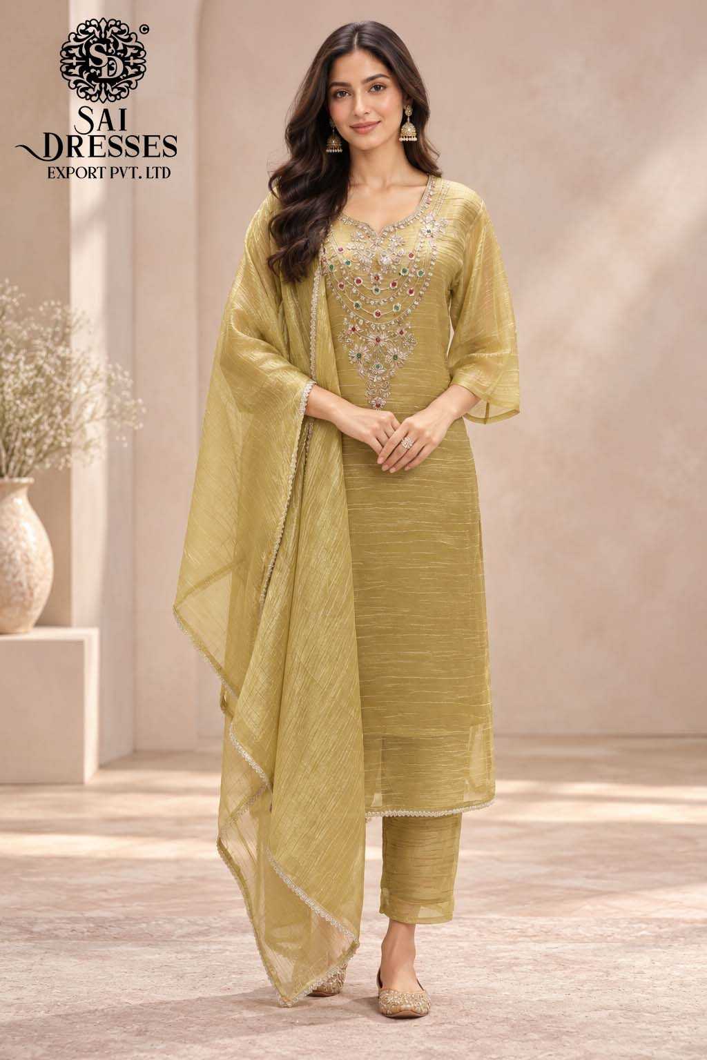 3 Piece Suit for Women – Elegant Premium Partywear Suit