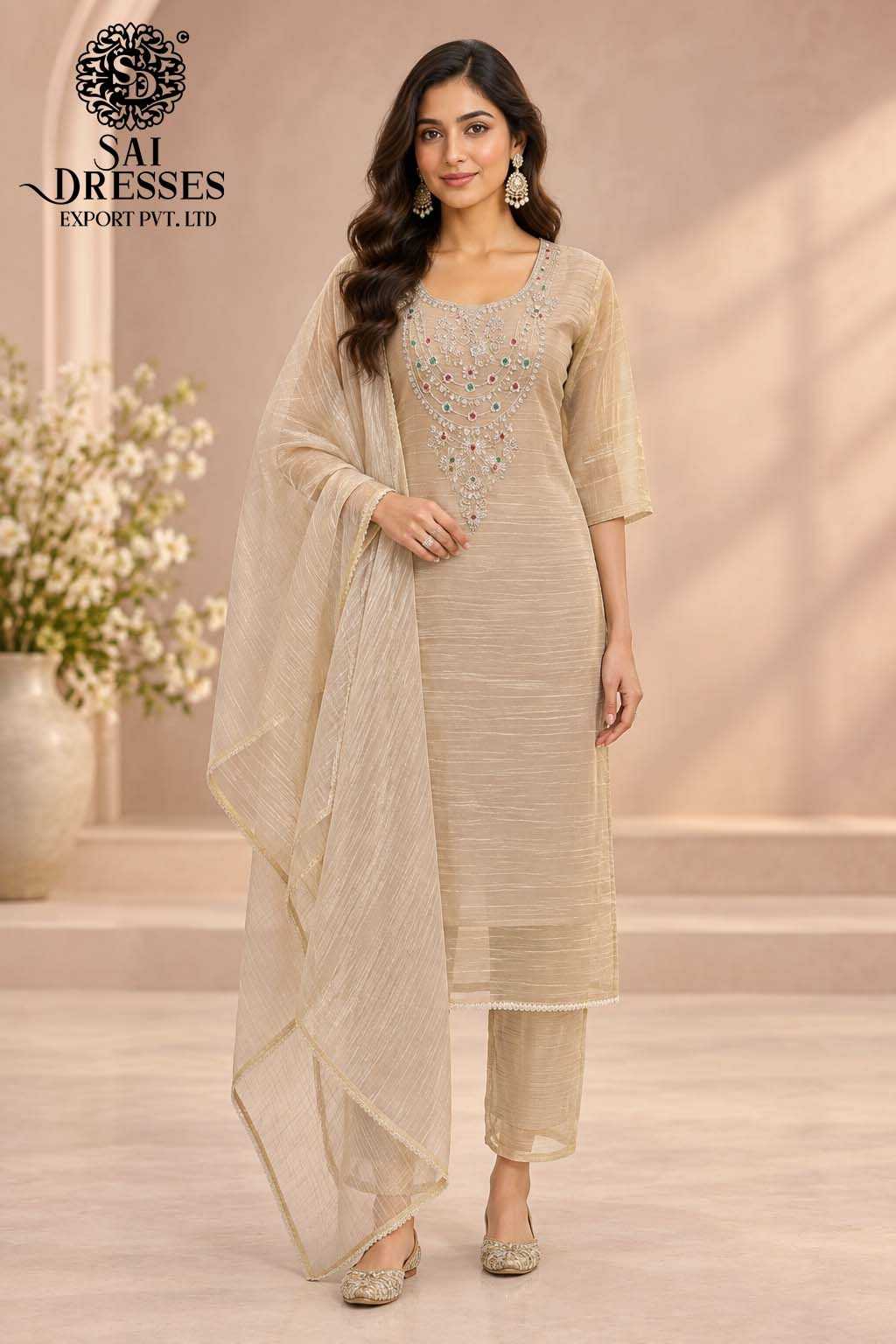 3 Piece Suit for Women – Elegant Premium Partywear Suit