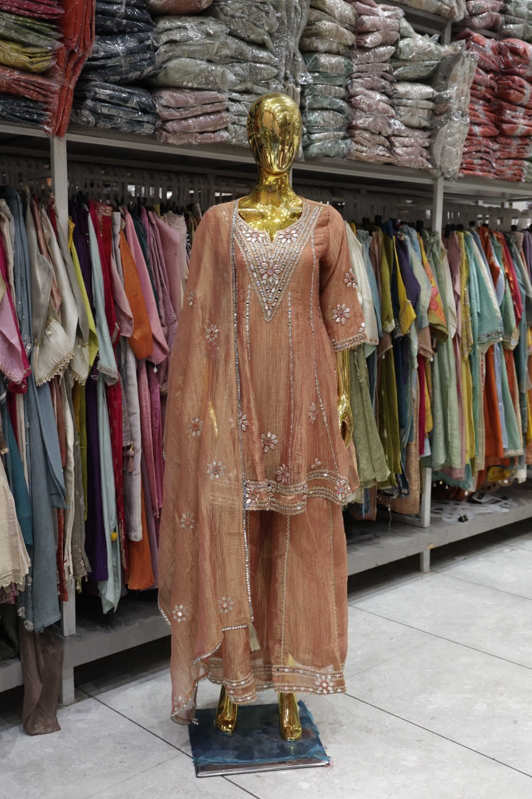 SALSA FABRIC HEAVY GOTA PATTI & MIRROR WORK ETHNIC