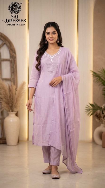 MAL CHANDERI HEAVY BITS & MIRROR WORK ETHNIC SET