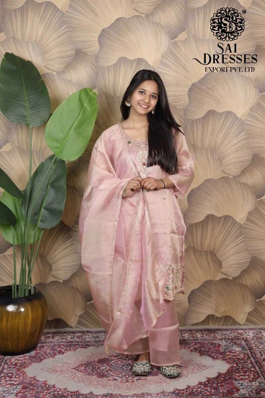 SALSA FABRIC HEAVY DIAMOND & SEQUIN WORK DESIGNER SUIT SET